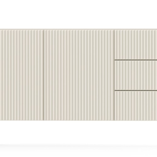 Μπουφές Muti με συρτάρια Λευκό Kazmir 147x81x40cm