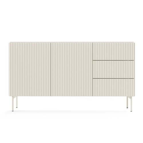 Μπουφές Muti με συρτάρια Λευκό Kazmir 147x81x40cm