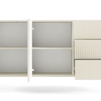 Μπουφές Muti με συρτάρια Λευκό Kazmir 147x81x40cm