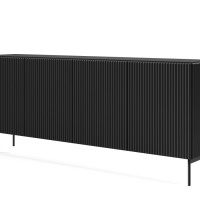 Μπουφές Muti Ανθρακί 195x81x40cm