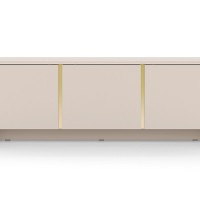 Έπιπλο τηλεόρασης Bari Λευκό Kazmir  168x52x39cm