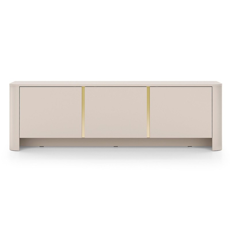 Έπιπλο τηλεόρασης Bari Λευκό Kazmir  168x52x39cm