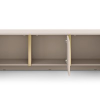 Έπιπλο τηλεόρασης Bari Λευκό Kazmir  168x52x39cm