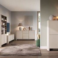 Έπιπλο τηλεόρασης Bari Λευκό Kazmir  168x52x39cm