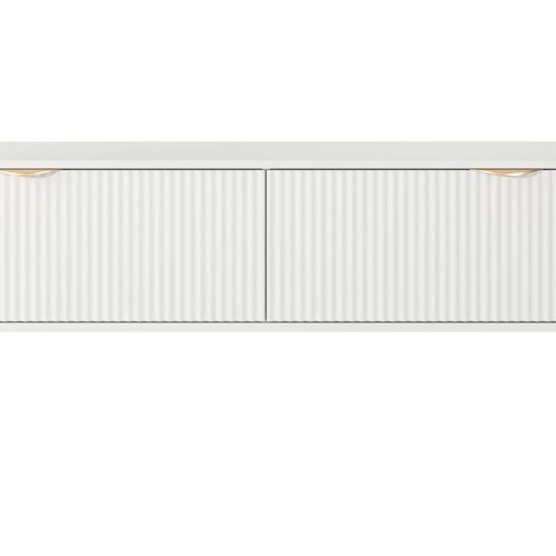 Έπιπλο τηλεόρασης Lante Λευκό 200x51x38cm