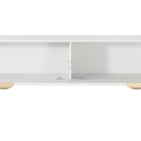 Έπιπλο τηλεόρασης Lante Λευκό 200x51x38cm