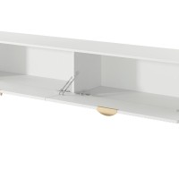 Έπιπλο τηλεόρασης Lante Λευκό 200x51x38cm