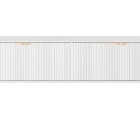 Έπιπλο τηλεόρασης Lante Λευκό 163x51x38cm