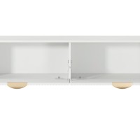 Έπιπλο τηλεόρασης Lante Λευκό 163x51x38cm