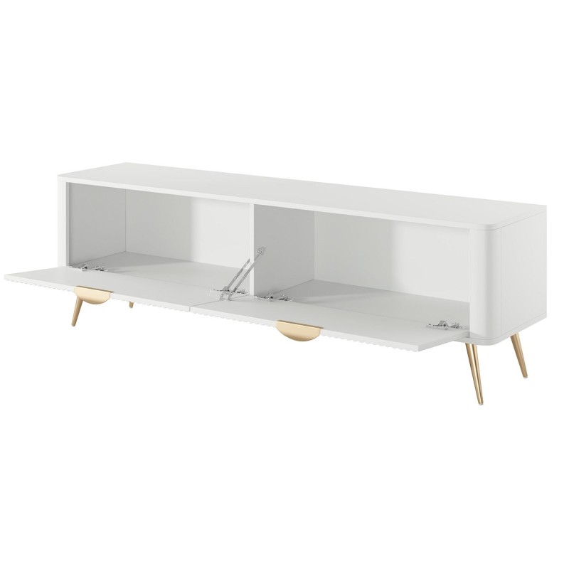 Έπιπλο τηλεόρασης Lante Λευκό 163x51x38cm