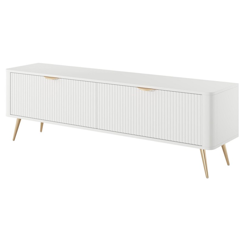 Έπιπλο τηλεόρασης Lante Λευκό 163x51x38cm