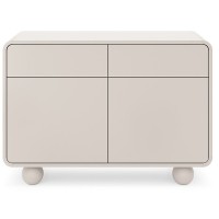 Μπουφές ALBION με συρτάρια Λευκό Kazmir 108x75x39cm