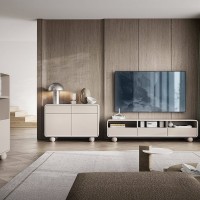 Μπουφές ALBION με συρτάρια Λευκό Kazmir 108x75x39cm