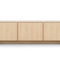 Έπιπλο τηλεόρασης Bari Φυσικός δρυς VICENZA  168x52x39cm