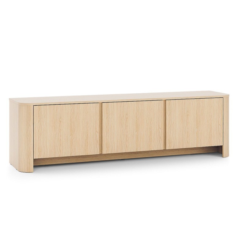 Έπιπλο τηλεόρασης Bari Φυσικός δρυς VICENZA  168x52x39cm
