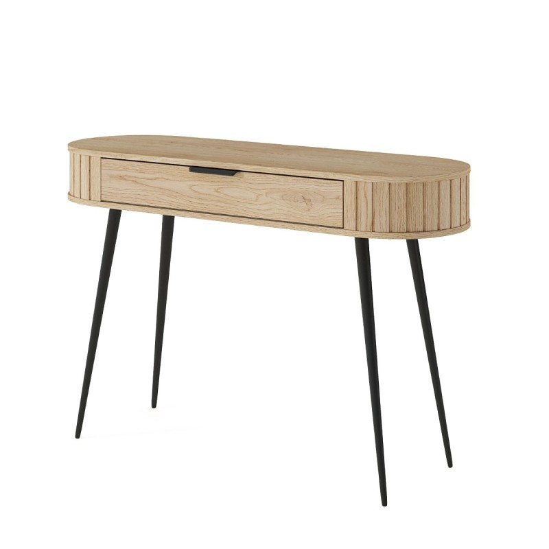 Κονσόλα LOVI με συρτάρι φυσικό cremona 120x80x40cm