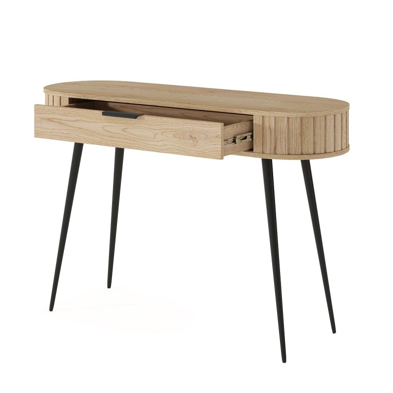 Κονσόλα LOVI με συρτάρι φυσικό cremona 120x80x40cm