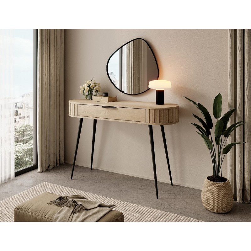Κονσόλα LOVI με συρτάρι φυσικό cremona 120x80x40cm