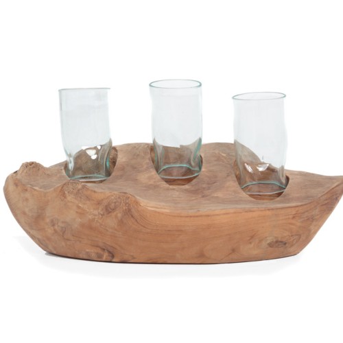 Διακοσμητικό Candle Sampang (40x18x18) Soulworks 0490129