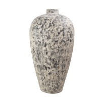 Διακοσμητικό Βάζο Zam Pit Cream (70x70x130) GRC Soulworks 0630008