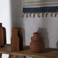 Διακοσμητικό Βάζο Horus Teracotta (20.5x25) Soulworks 0750007