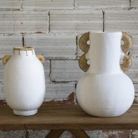 Διακοσμητικό Βάζο Usiris White (21x35) Soulworks 0750015