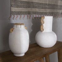 Διακοσμητικό Βάζο Usiris White (21x35) Soulworks 0750015