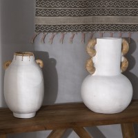 Διακοσμητικό Βάζο Kore White (30x43) Soulworks 0750017