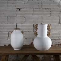 Διακοσμητικό Βάζο Kore White (30x43) Soulworks 0750017
