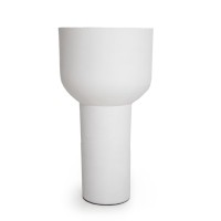 Διακοσμητικό Βάζο Phile White (42x74.5) Soulworks 0750019
