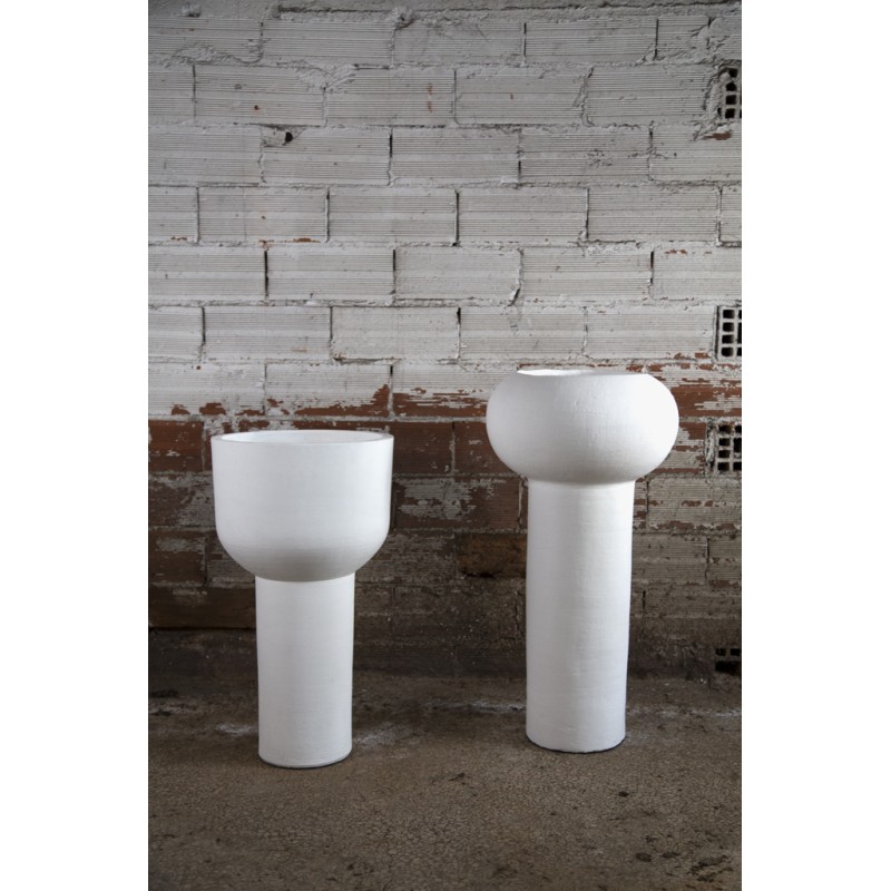 Διακοσμητικό Βάζο Phile White (42x74.5) Soulworks 0750019