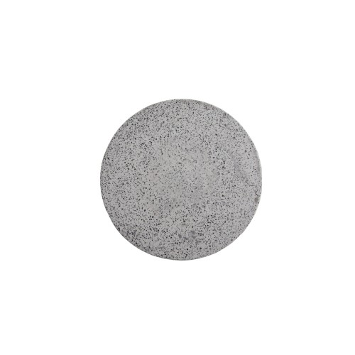 Σκαμπό Biella Terazzo Grey Black (35x35x44) Soulworks 0800001