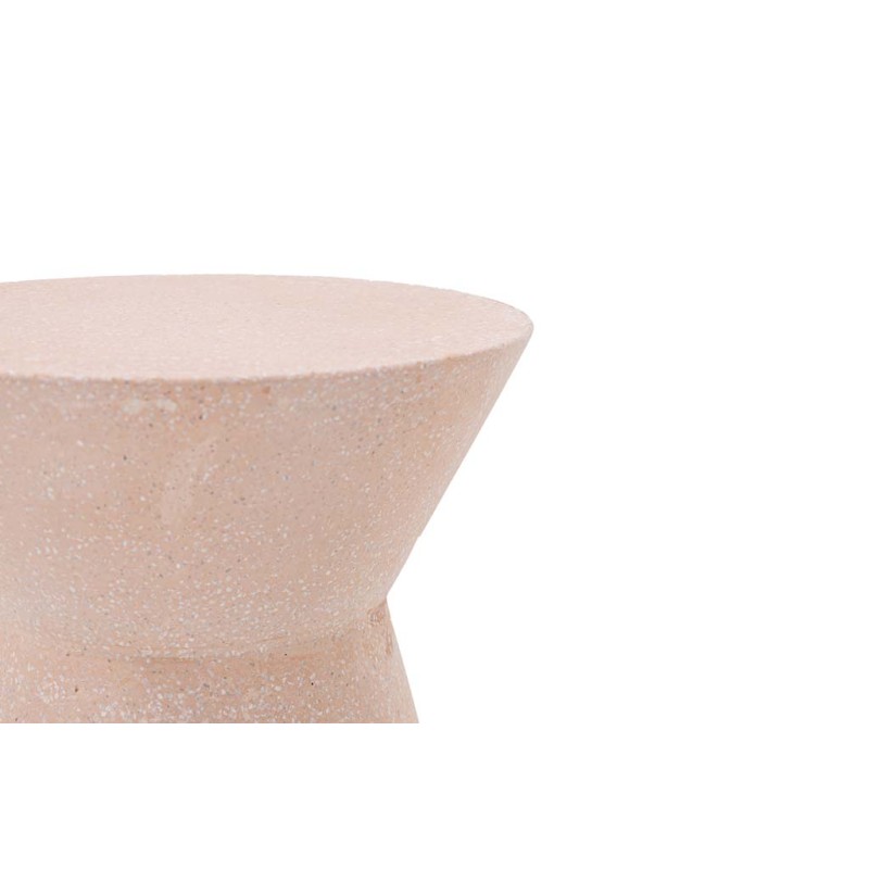 Σκαμπό Biella Terazzo Pink White (35x35x44) Soulworks 0800002