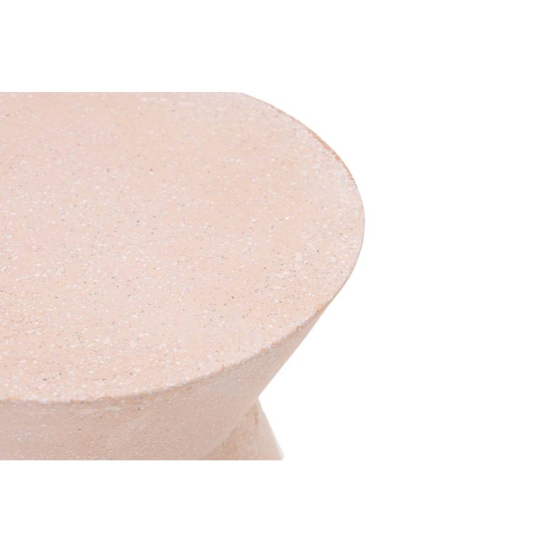 Σκαμπό Biella Terazzo Pink White (35x35x44) Soulworks 0800002
