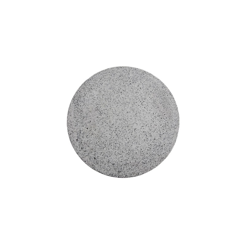 Σκαμπό Noria Terazzo Grey Black (41x41x54) Soulworks 0800005