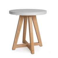 Τραπέζι Bistro Noria Terazzo White (70x70x75) Soulworks 0800019
