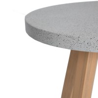 Τραπέζι Bistro Noria Terazzo Grey Black (70x70x75) Soulworks 0800020