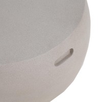 Τραπέζι Καθιστικού Randel Grey Round (60x60x39) Soulworks 0800052