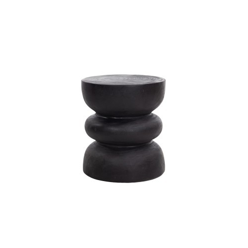 Σκαμπό Najib Black (40x40x45) Soulworks 0900007