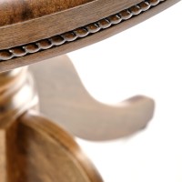 WILLIAM τραπέζι τραπεζαρίας σε σκούρα καρυδιά 90÷124/90/75 cm 2010001053057