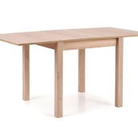 Τραπέζι επέκτασης GRACJAN σε φυσικό 80-160x80x76cm