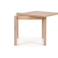 Τραπέζι επέκτασης GRACJAN σε φυσικό 80-160x80x76cm