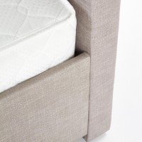 EVORA Κρεβάτι με συρτάρια μπεζ 164x215x111cm (για στρώμα 160x200cm)