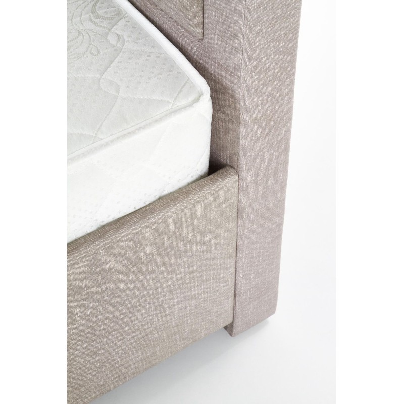 EVORA Κρεβάτι με συρτάρια μπεζ 164x215x111cm (για στρώμα 160x200cm)