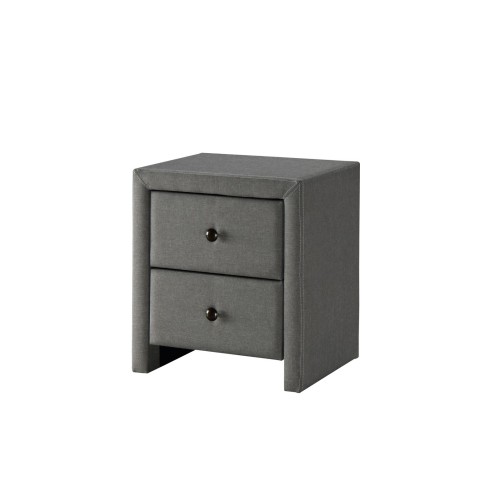 PRIMA 2 κομοδίνο, χρώμα: γκρι διαστάσεις: 48/41/54 cm, υλικό: ύφασμα, χρώμα: γκρι V-CH-PRIMA_2-SZAFKA_N-POPIEL