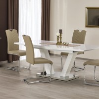 VISION λευκό τραπέζι επέκτασης160-200/90/76 cm 2010001154198