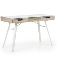 Γραφείο B33 sonoma / λευκό διαστάσεις: 120/60/76 cm 2010001156628