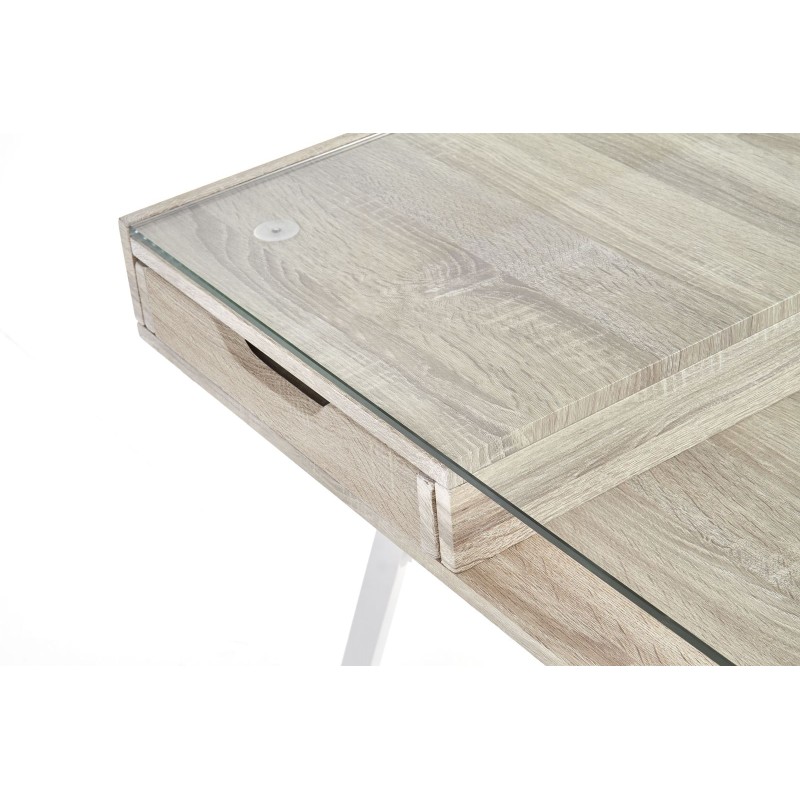 Γραφείο B33 sonoma / λευκό διαστάσεις: 120/60/76 cm 2010001156628