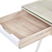Γραφείο B33 sonoma / λευκό διαστάσεις: 120/60/76 cm 2010001156628