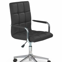 GONZO 2 Παιδική καρέκλα σε μαύρο με μηχανισμό TILT 53x60x93-105cm